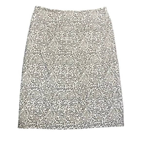 Lisette L Montreal Patterned Pencil Skirt Sz 0 - Picture 6 of 6